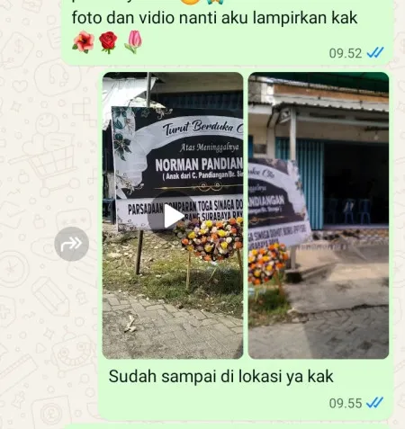 Pengiriman Karangan Bunga Pandanrejo Kaligesing