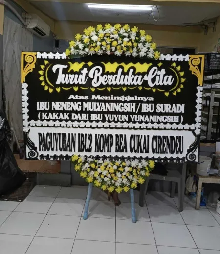 Papan Bunga Duka Pandanrejo Kaligesing