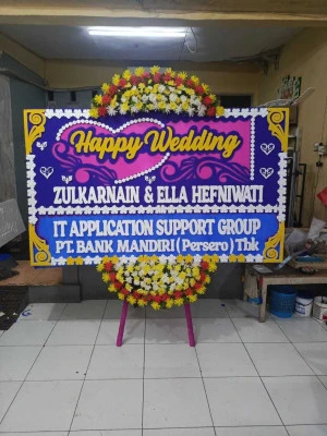 Papan Bunga di Pandanrejo Kaligesing